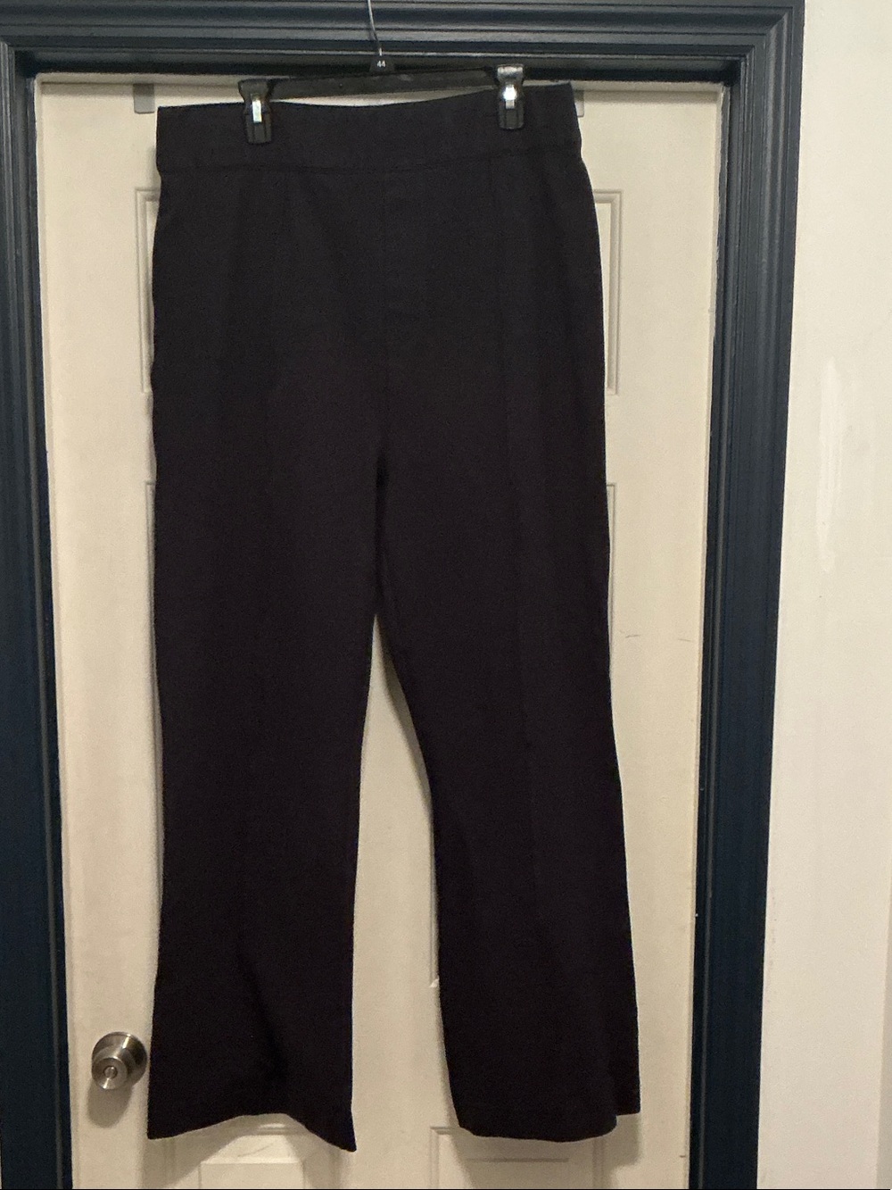 SPANX charcoal gray Boot-Cut Trousers 3x